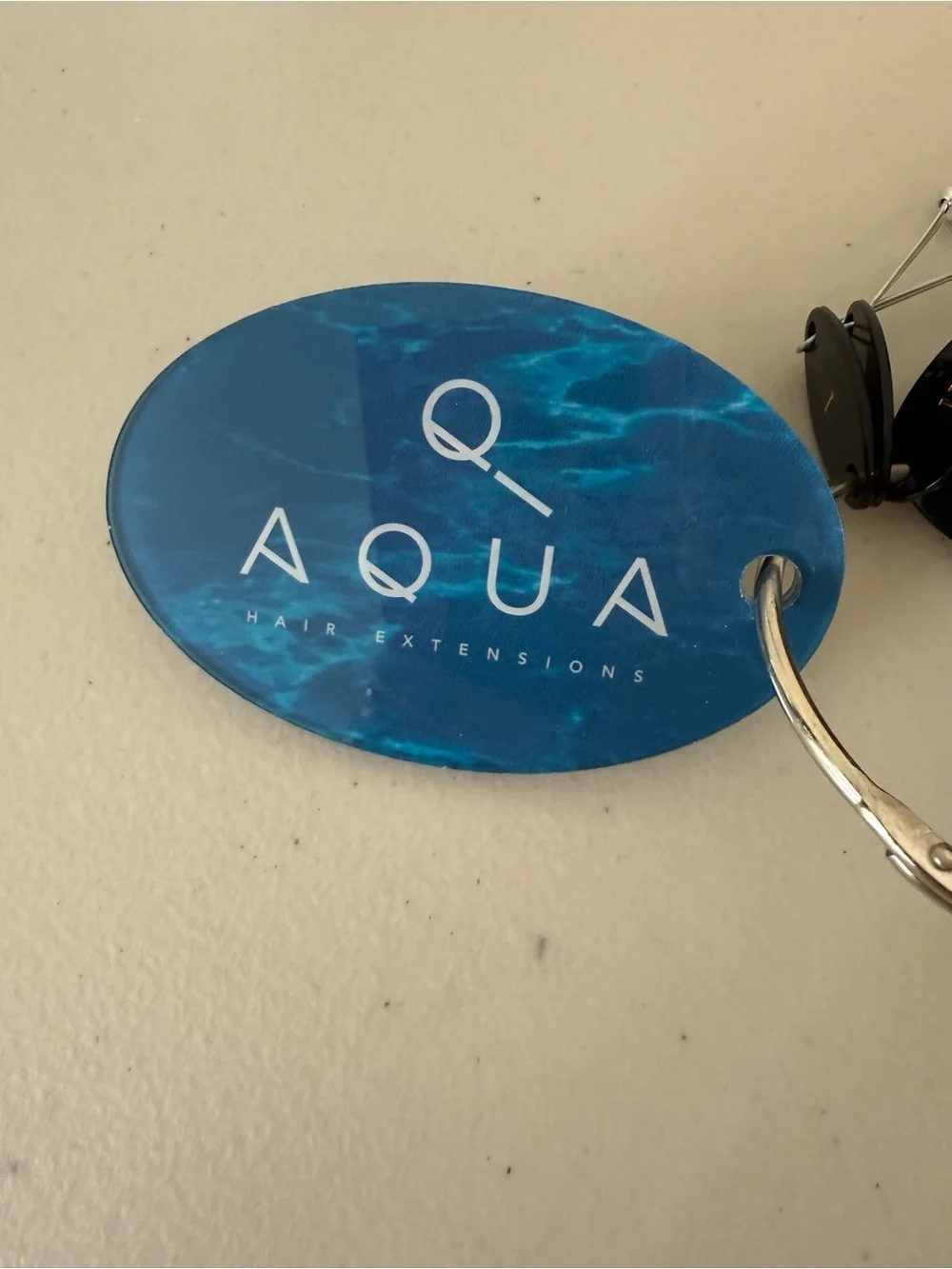 AQUA Hair Extensions Professional Ring Salon Hair Extension Color Swatch Sample